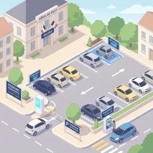 Parking municipalité